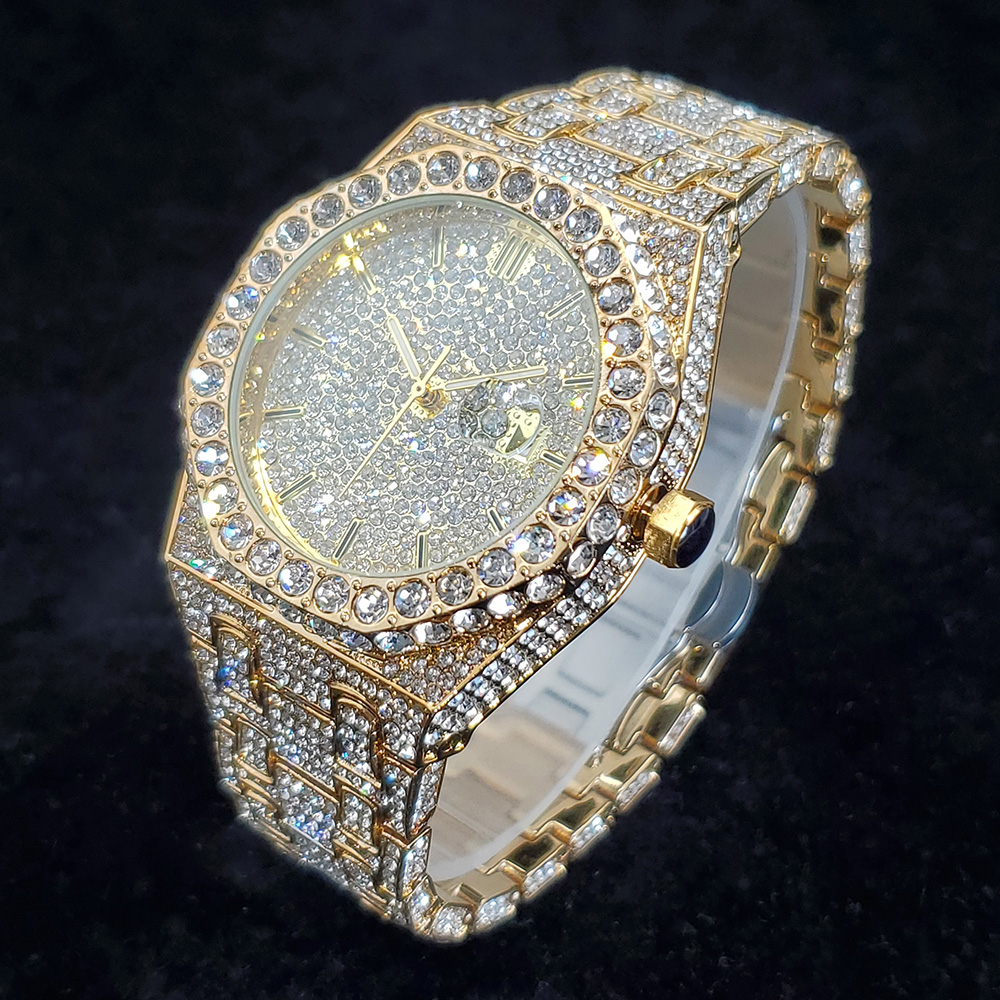 Luxury Diamond Gold Watches fo - огляд і ціна Luxury Watch Iceberg