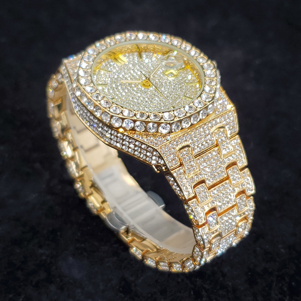 Luxury Diamond Gold Watches fo - огляд і ціна Luxury Watch Iceberg