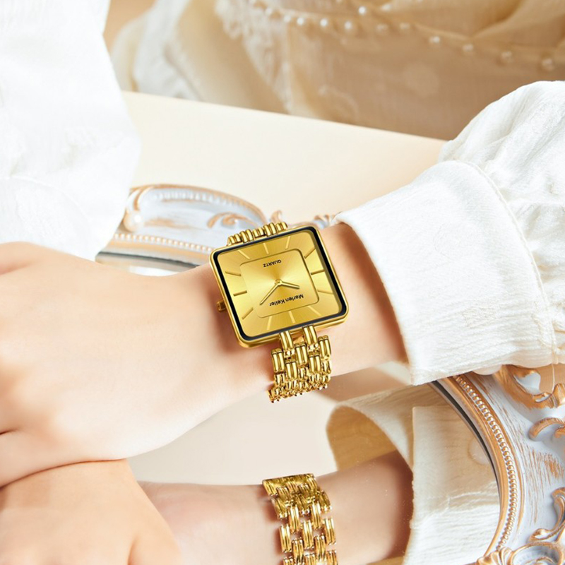 Square Gold Women Bracelet Wat - огляд і ціна Luxury Watch Top 10