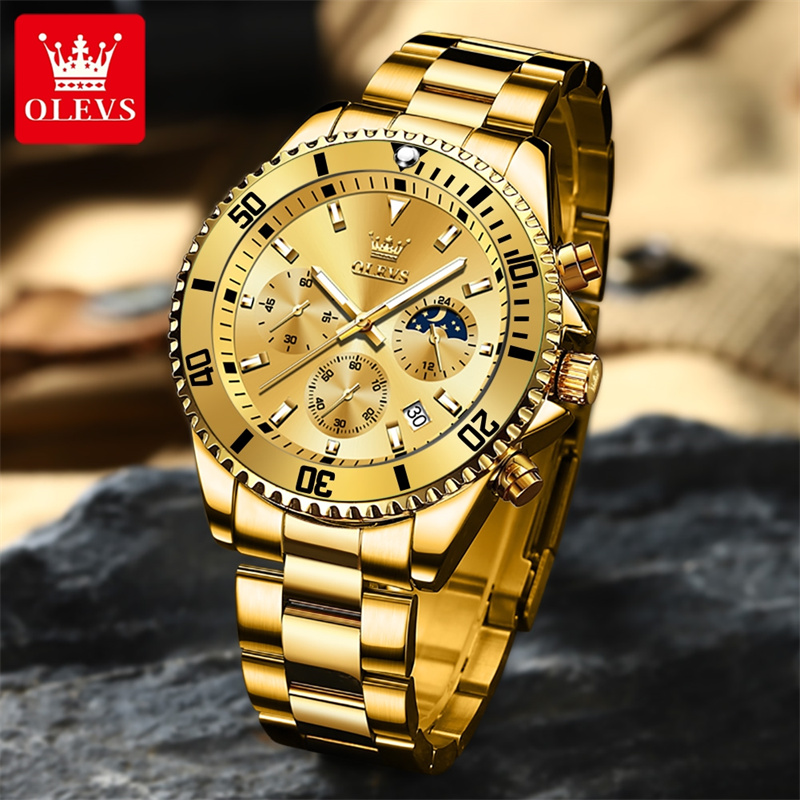 OLEVS Watch Men Top Brand Luxu - огляд і ціна Luxury Watch Investment