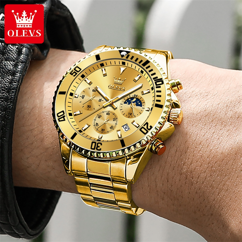 OLEVS Watch Men Top Brand Luxu - огляд і ціна Luxury Watch Investment