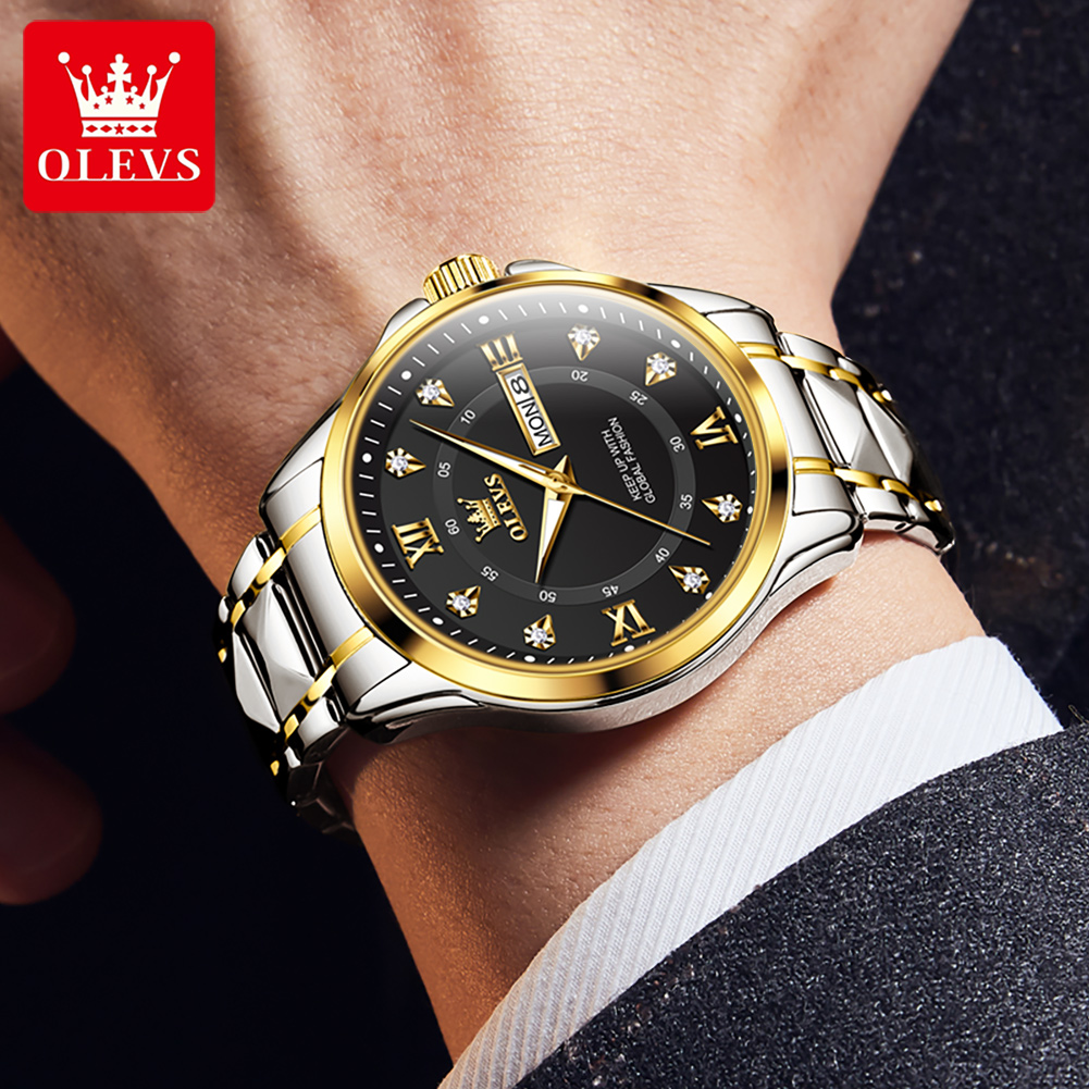 OLEVS Men's Watches Luxury Fas - огляд і ціна Luxury Watch Top 10