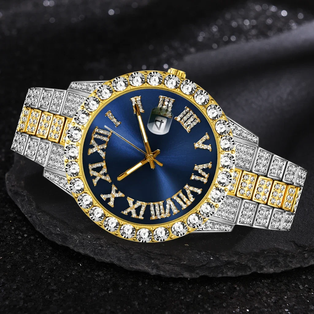 Iced Out Watch Men Luxury Bran - огляд і ціна Luxury Watch Iceberg