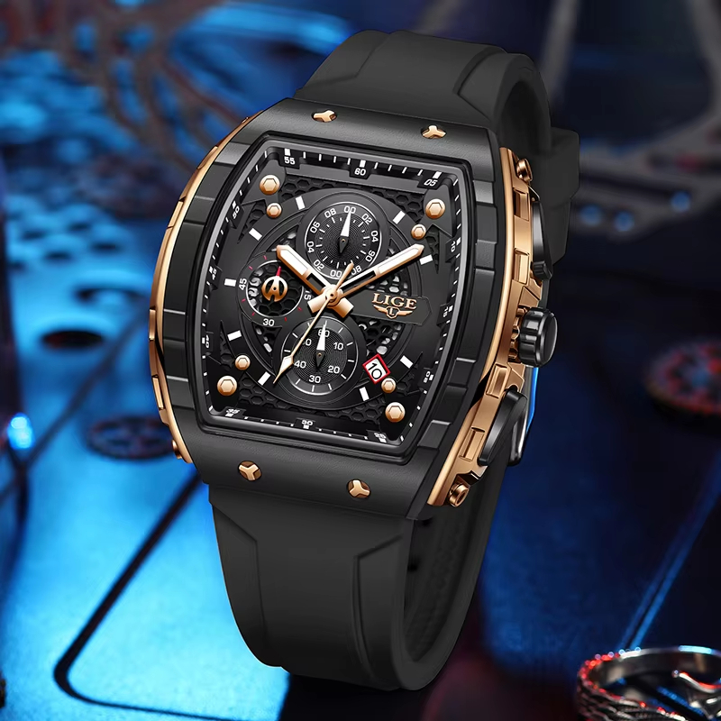 LIGE Top Brand Luxury Men Watc - огляд і ціна Luxury Watch Investment