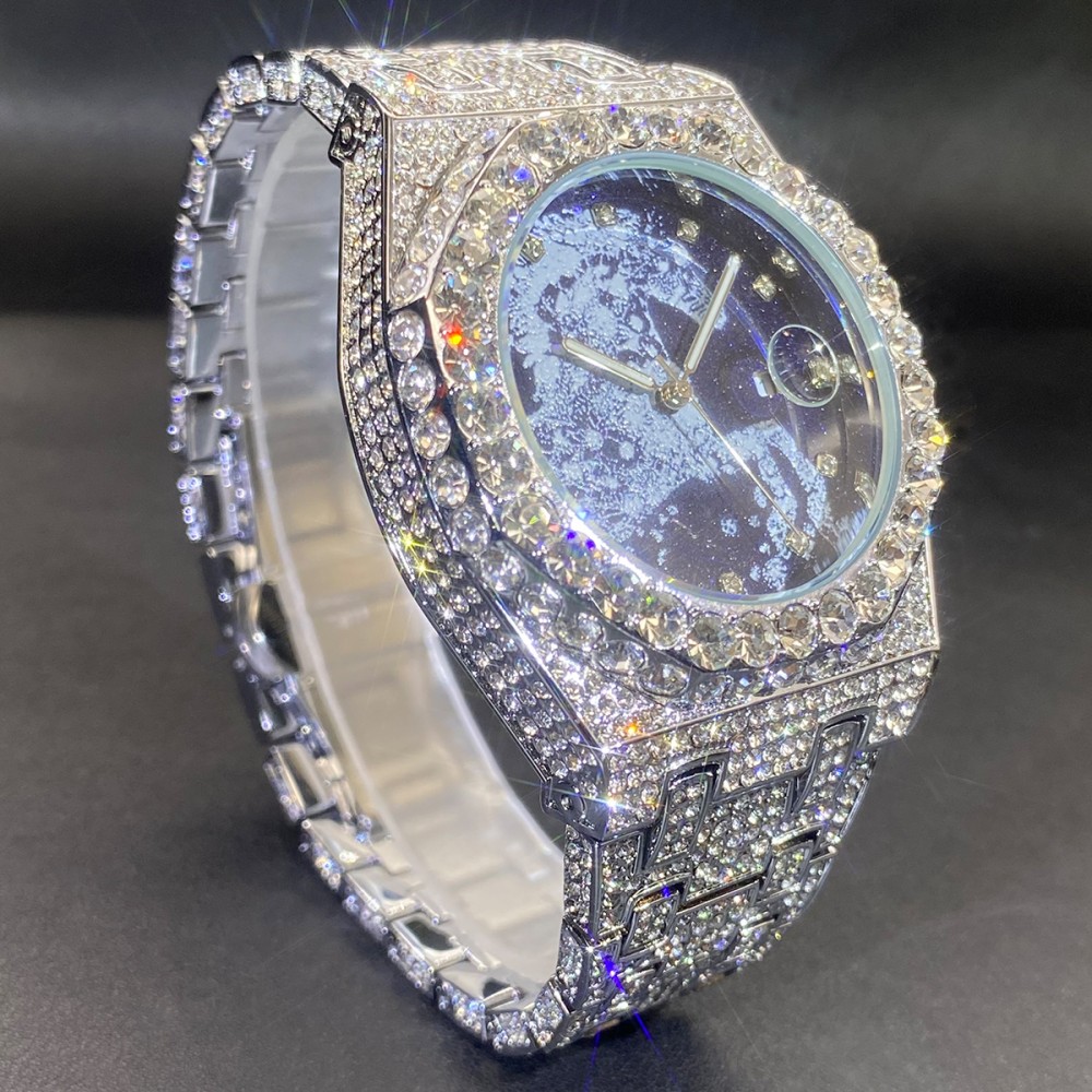 2026 Hip Hop Mens Quartz Watch - огляд і ціна Luxury Watch Iceberg